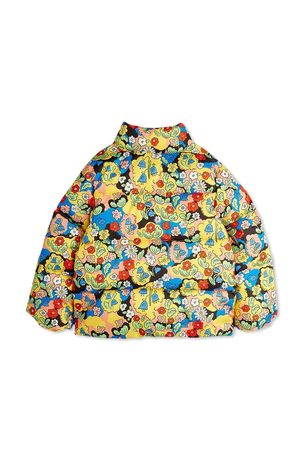Mini Rodini Floral Printed Puffer Jacket