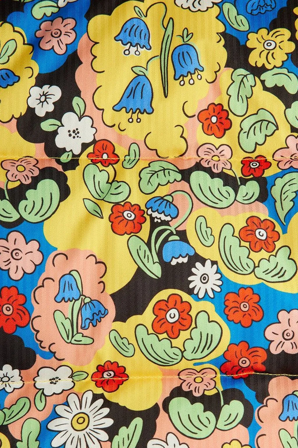Mini Rodini Floral Printed Puffer Jacket