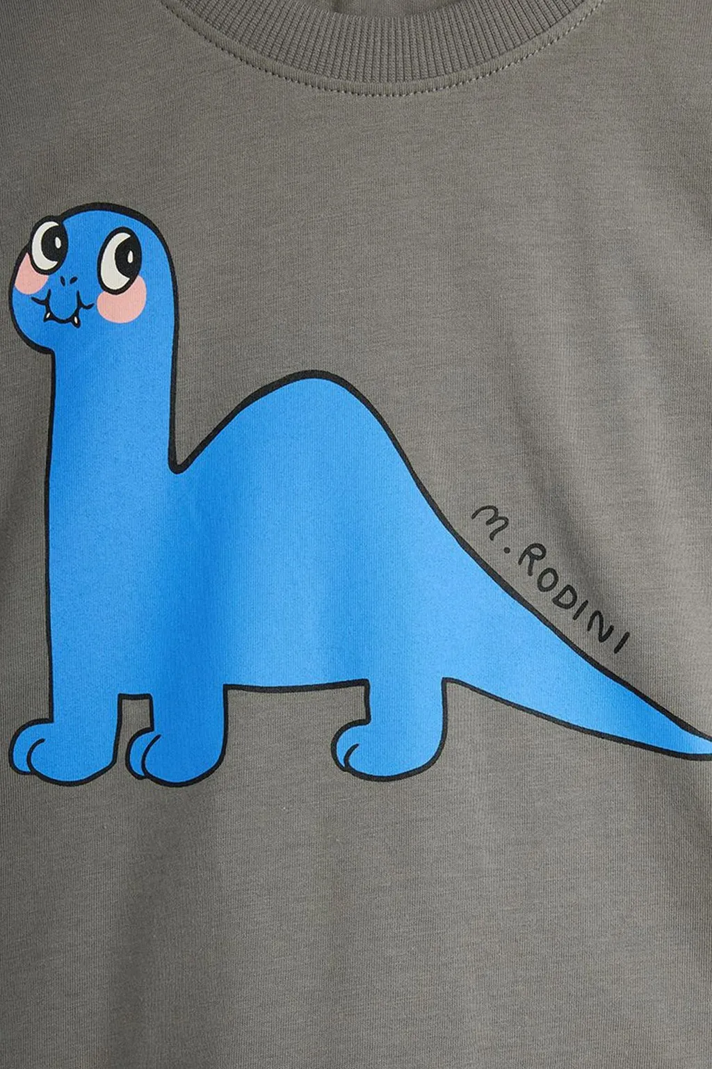 Mini Rodini Dino Printed Crewneck T-Shirt