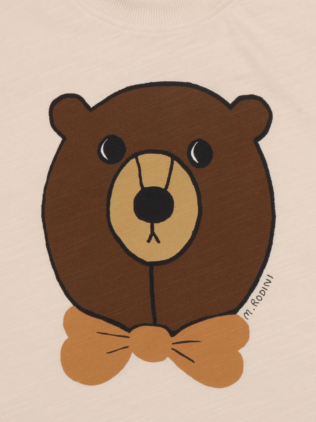 Mini Rodini Bear Printed Crewneck T-Shirt