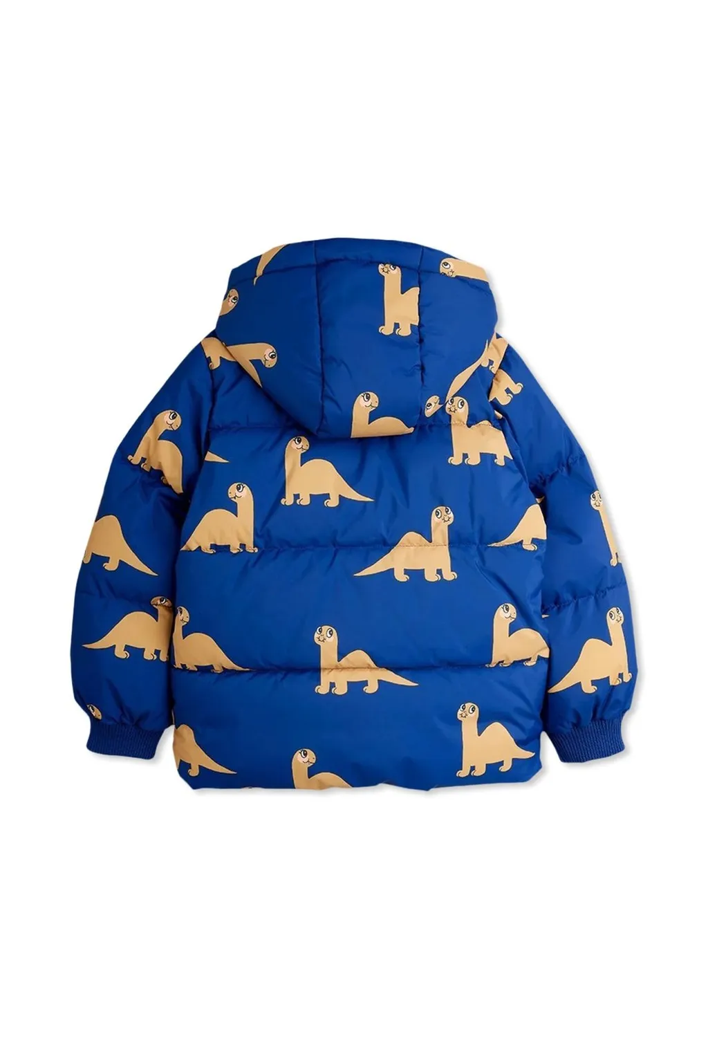 Mini Rodini Graphic Printed Hooded Down Jacket
