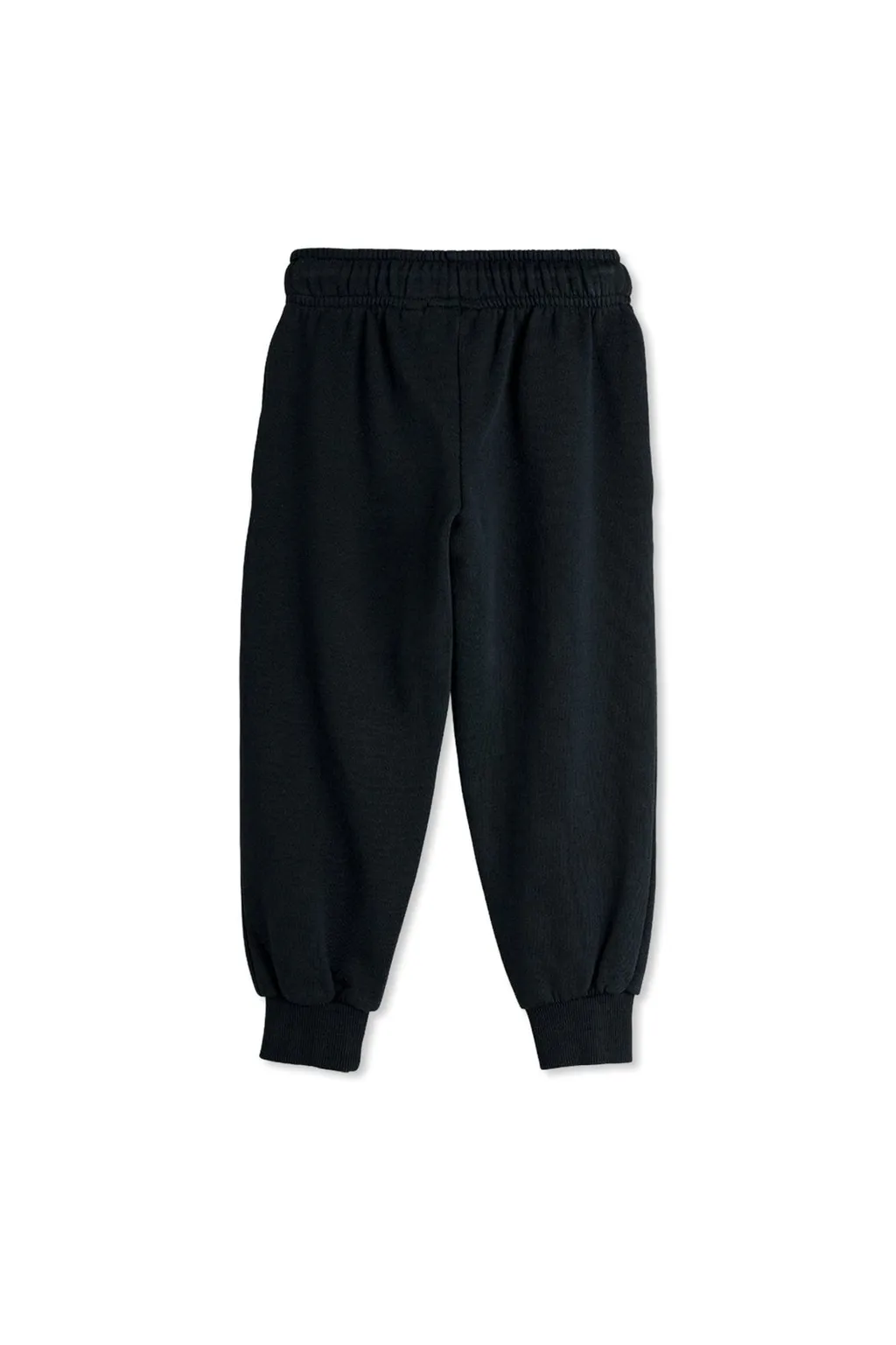 Mini Rodini Pattern Embroidered Tapered Sweatpants