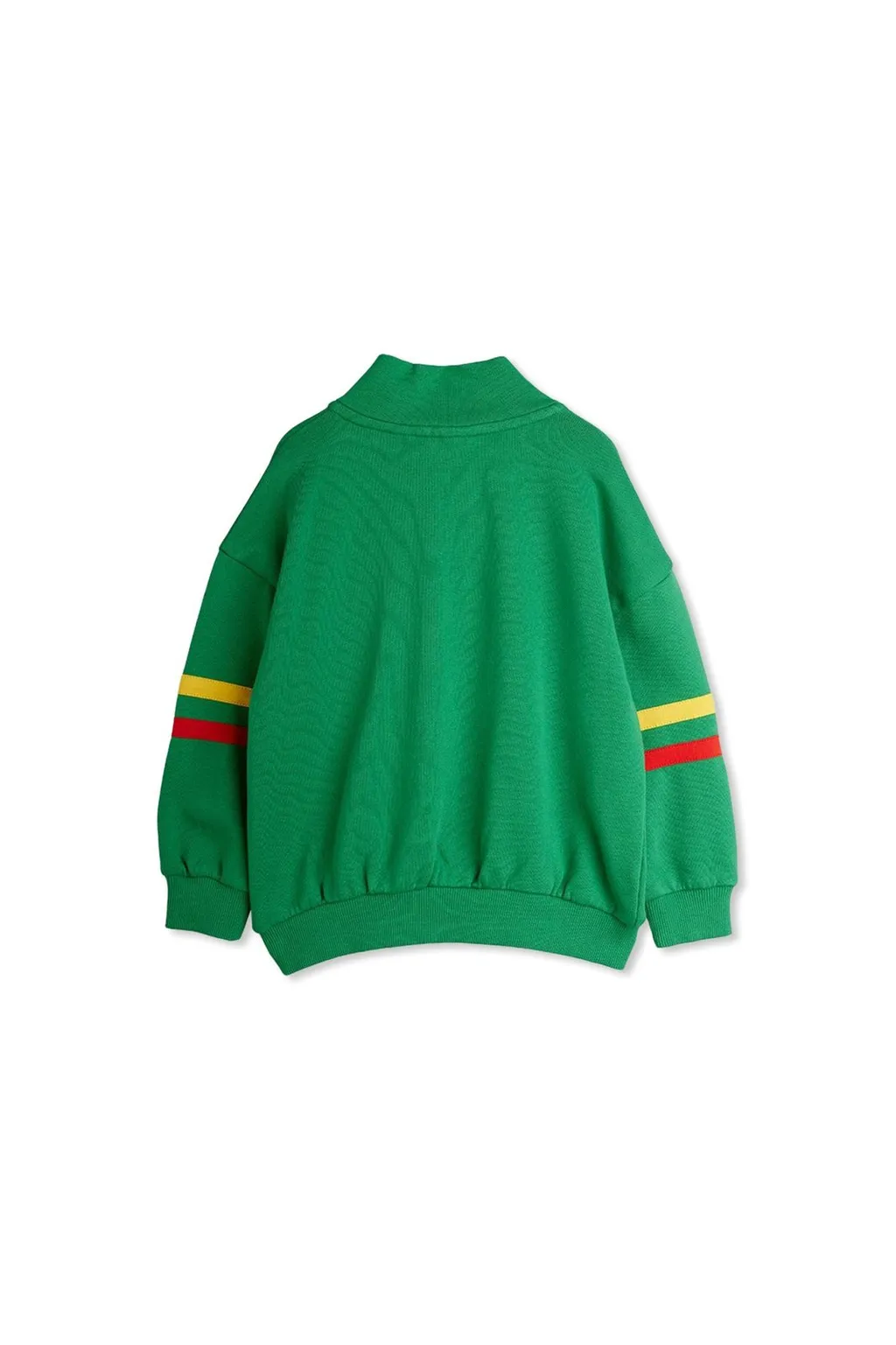 Mini Rodini Logo Embroidered Half-Zip Sweatshirt