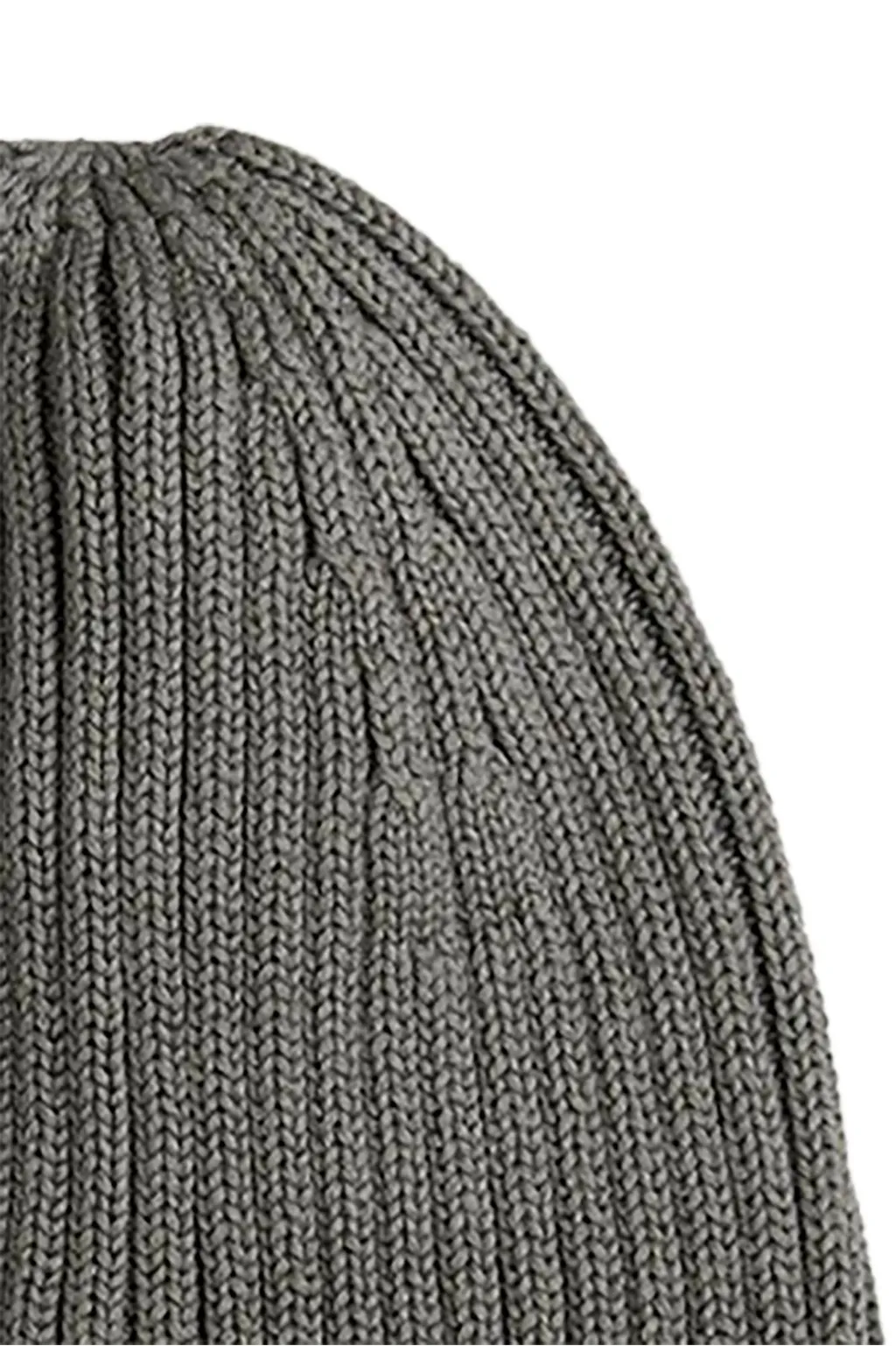 Mini Rodini Logo Patch Ribbed-Knit Beanie