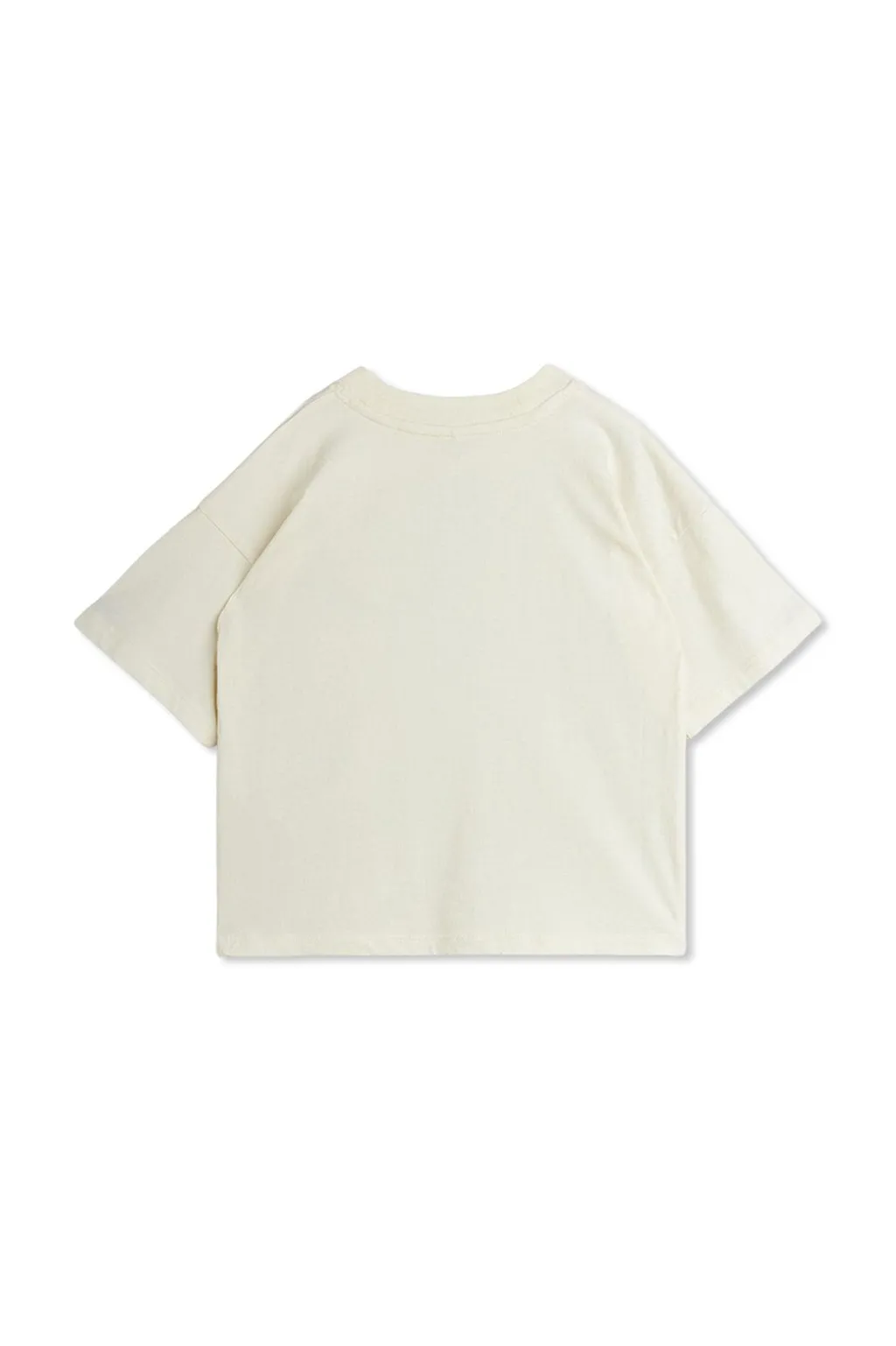Mini Rodini Pattern Embroidered Crewneck T-Shirt
