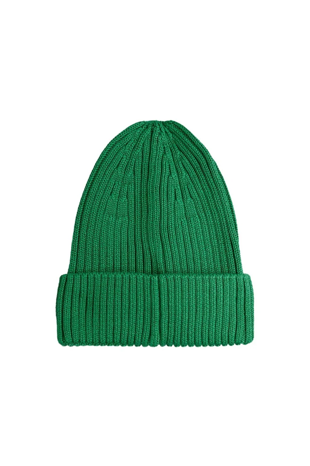 Mini Rodini Logo Patch Ribbed-Knit Beanie