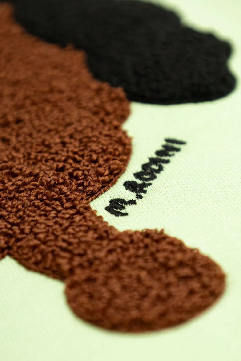 Mini Rodini Doggie Chenille Sweatshirt