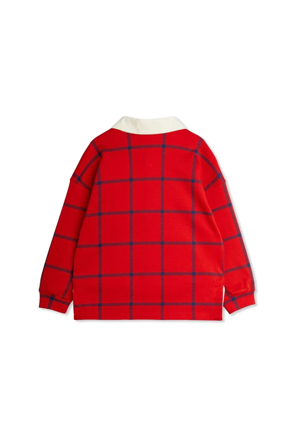 Mini Rodini Logo Detailed Checked Polo Shirt