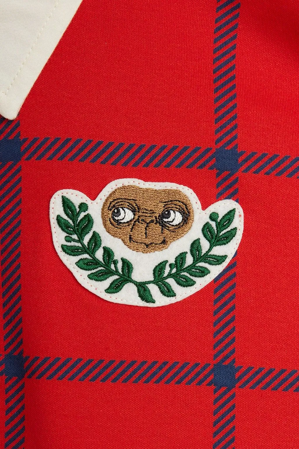Mini Rodini Logo Detailed Checked Polo Shirt