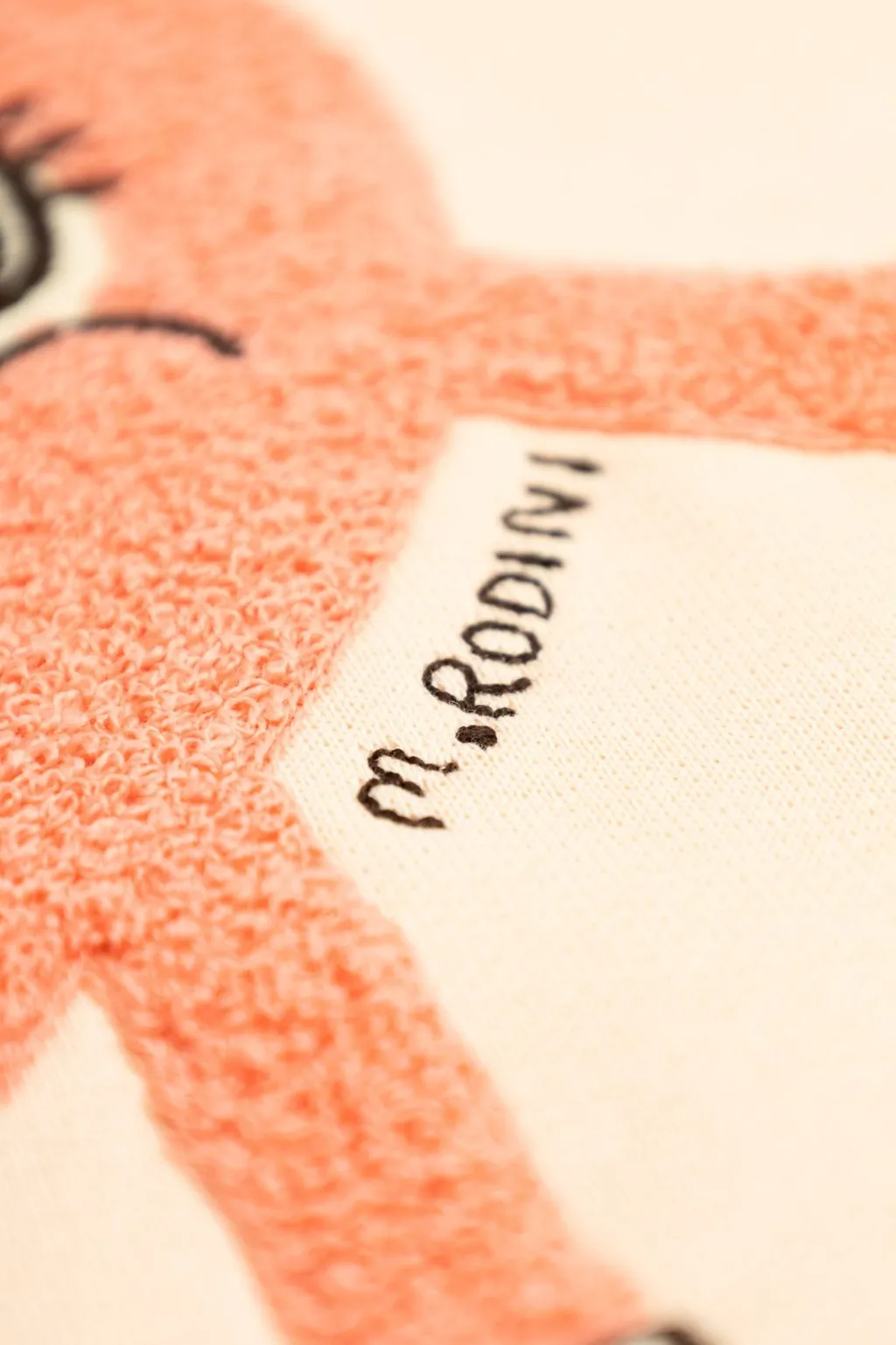 Mini Rodini Heart In Shoes Chenille Sweatshirt