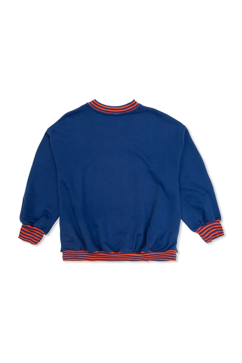 Mini Rodini Striped Rib Earth Sweatshirt