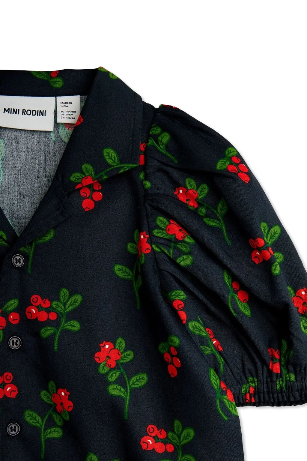 Mini Rodini Lingonberries Woven Blouse