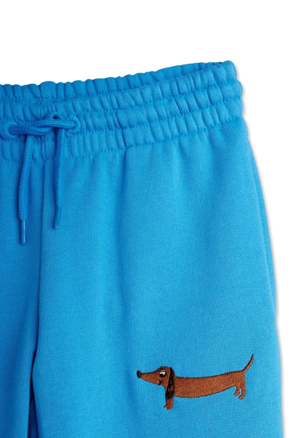 Mini Rodini Dog Embroidered Drawstring Sweatpants