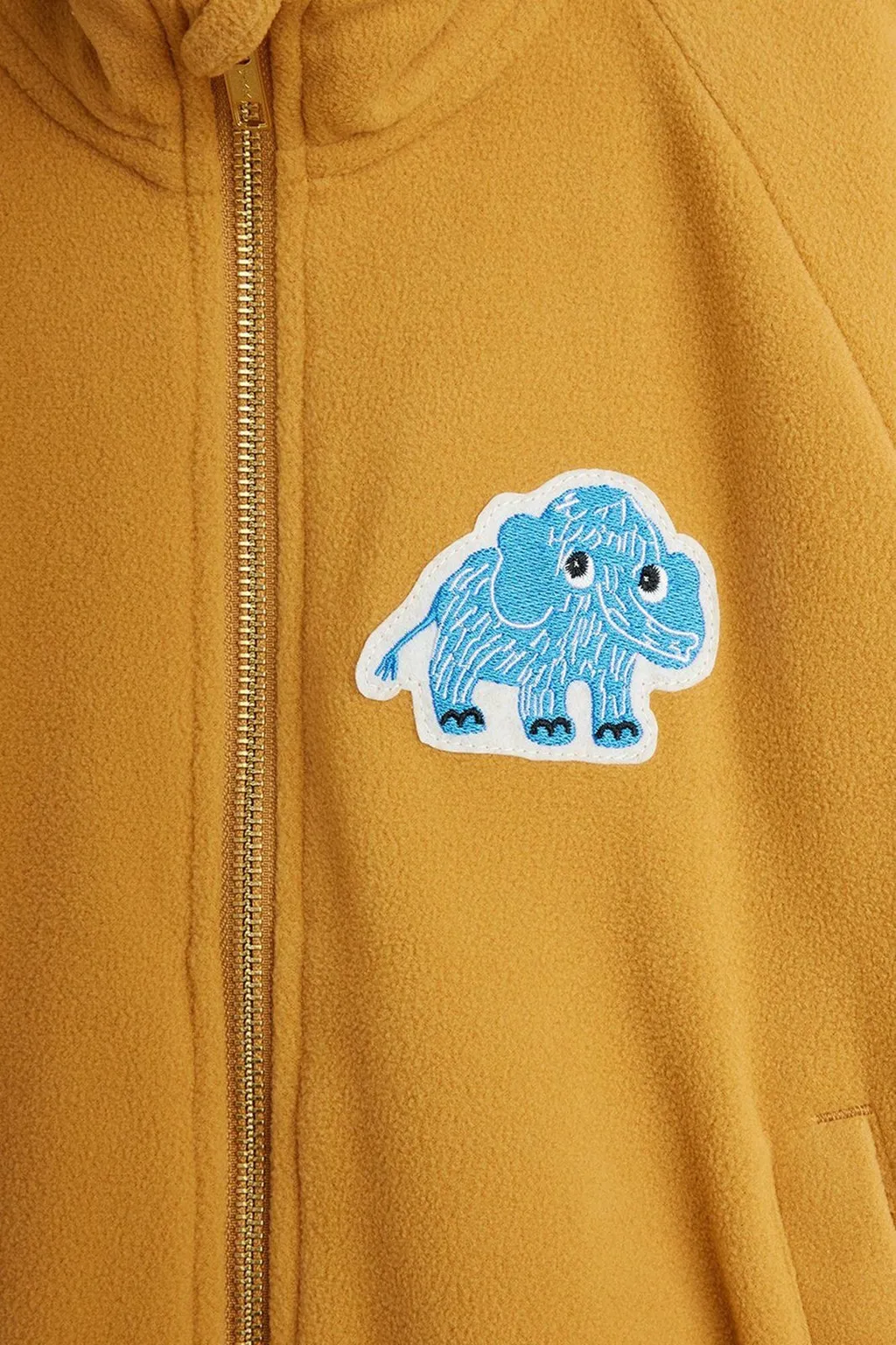 Mini Rodini Mammoth Patch Fleece Jacket