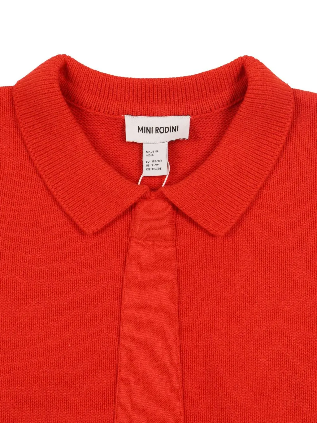 Mini Rodini Knitted Tie Jumper