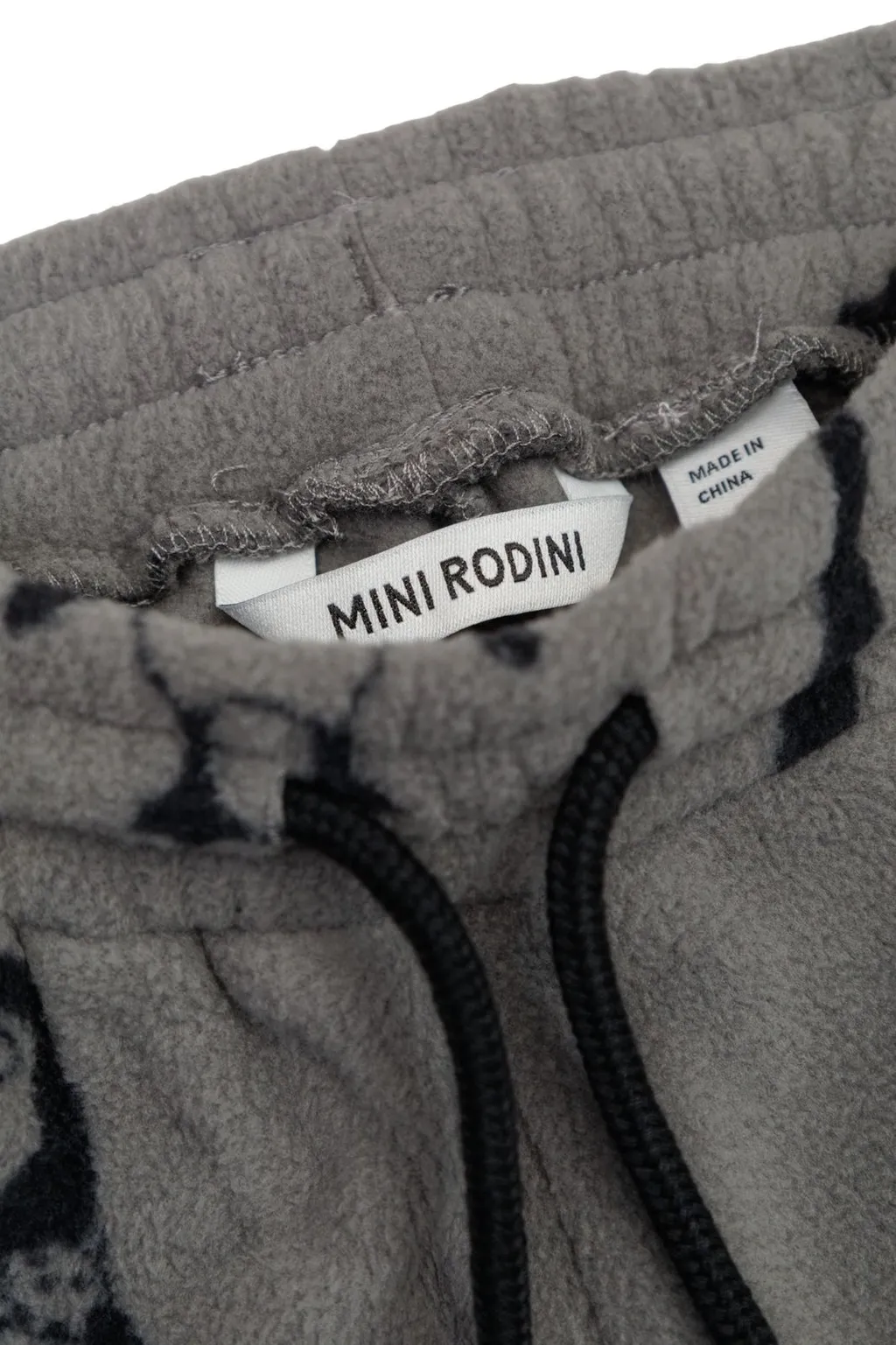 Mini Rodini Drawstring Tapered-Leg Trousers