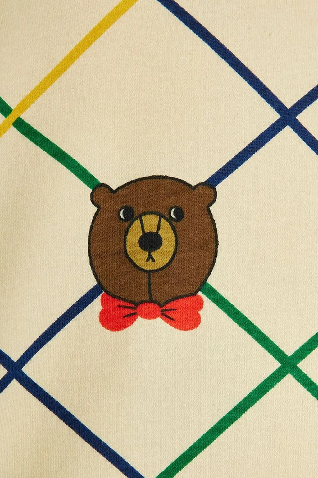 Mini Rodini Bear Printed Crewneck T-Shirt