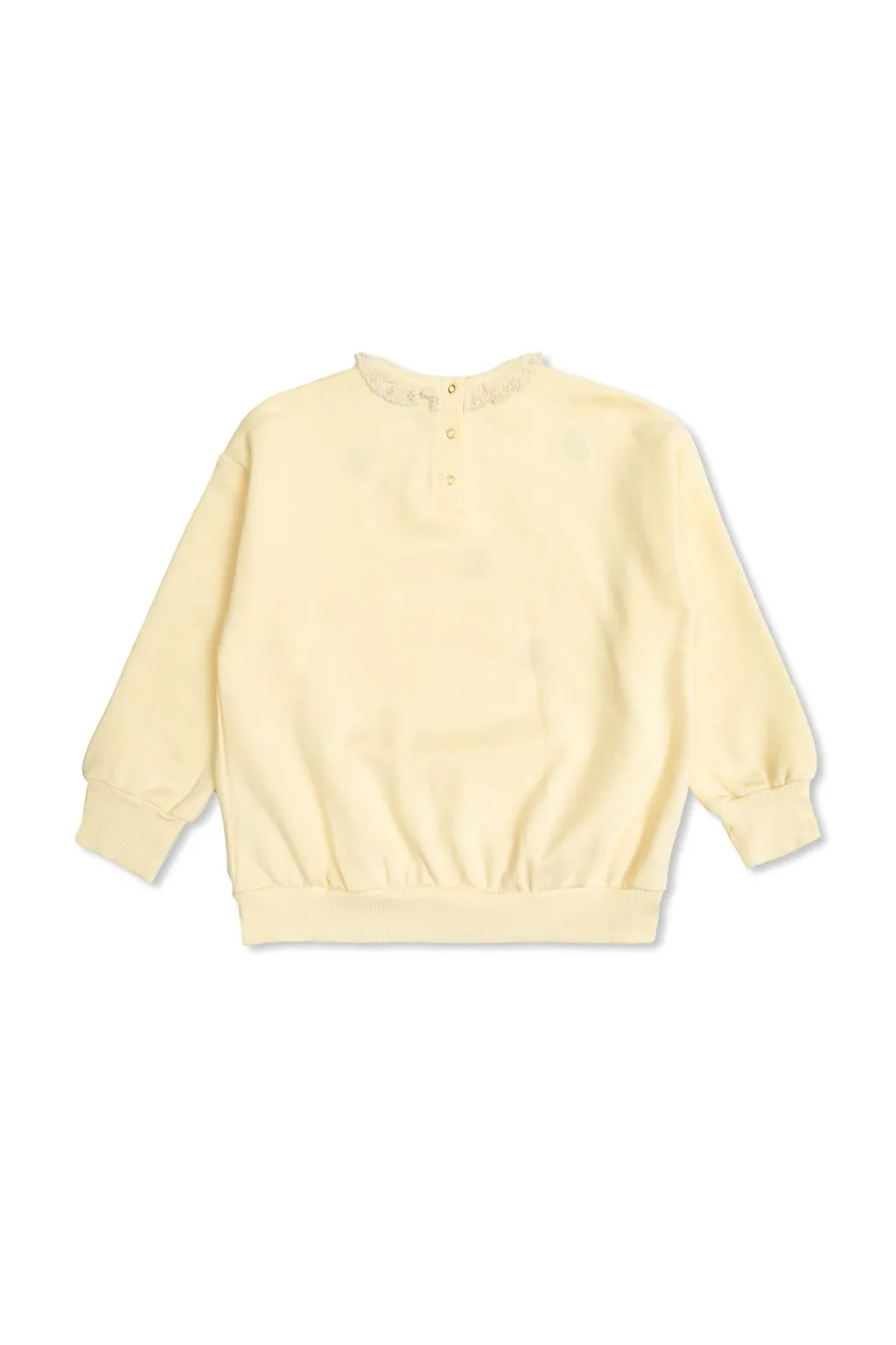 Mini Rodini Ladybug Embroidered Lace Detailed Jumper