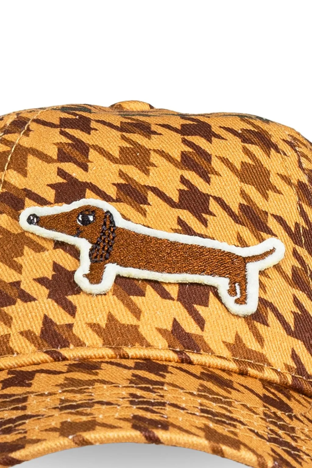 Mini Rodini Houndstooth Patterned Baseball Cap