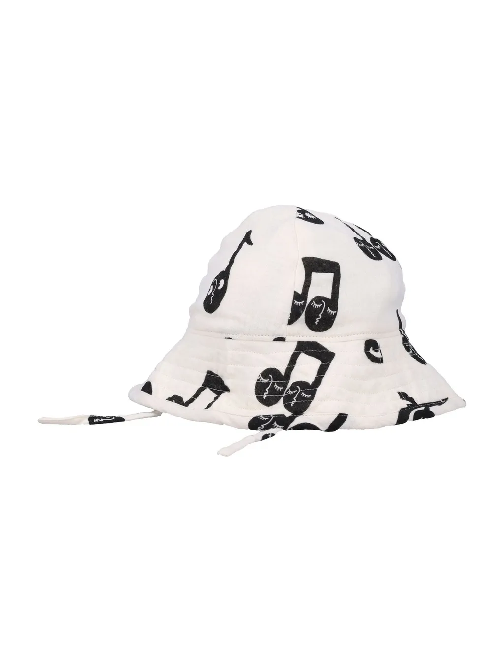 Mini Rodini Note Muslin Sun Hat