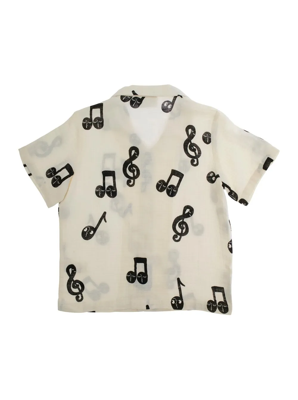 Mini Rodini Note Muslin Shirt