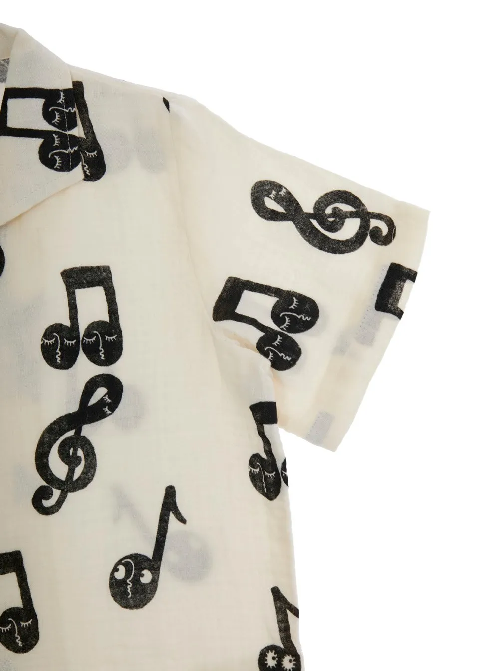 Mini Rodini Note Muslin Shirt