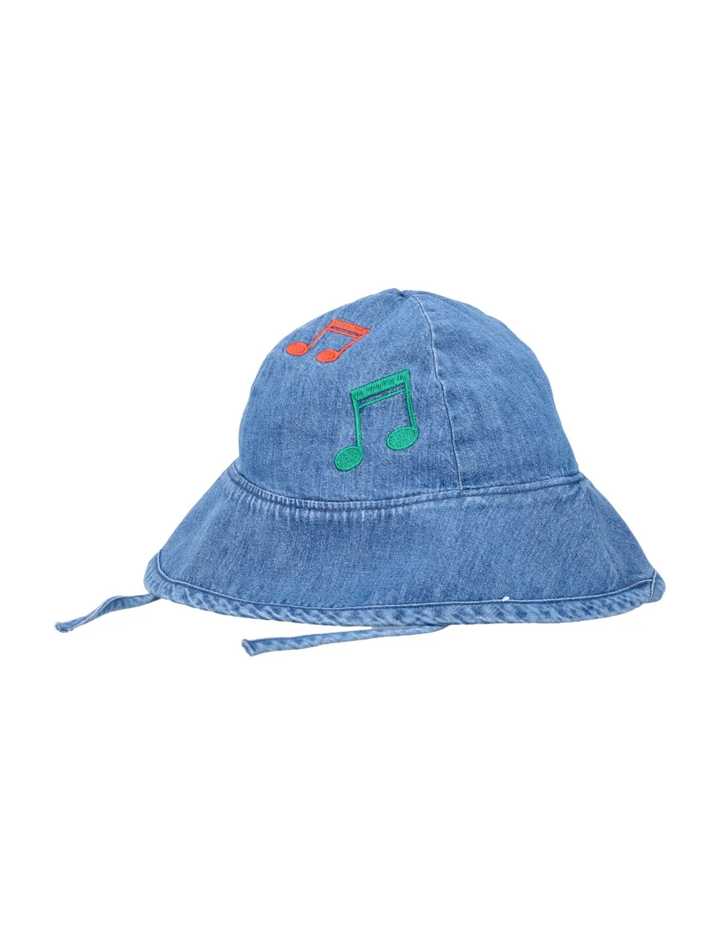 Mini Rodini Note Denim Sun Hat