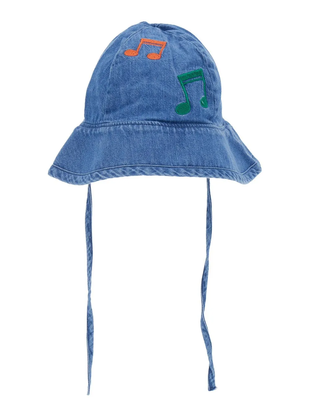 Mini Rodini Note Denim Sun Hat