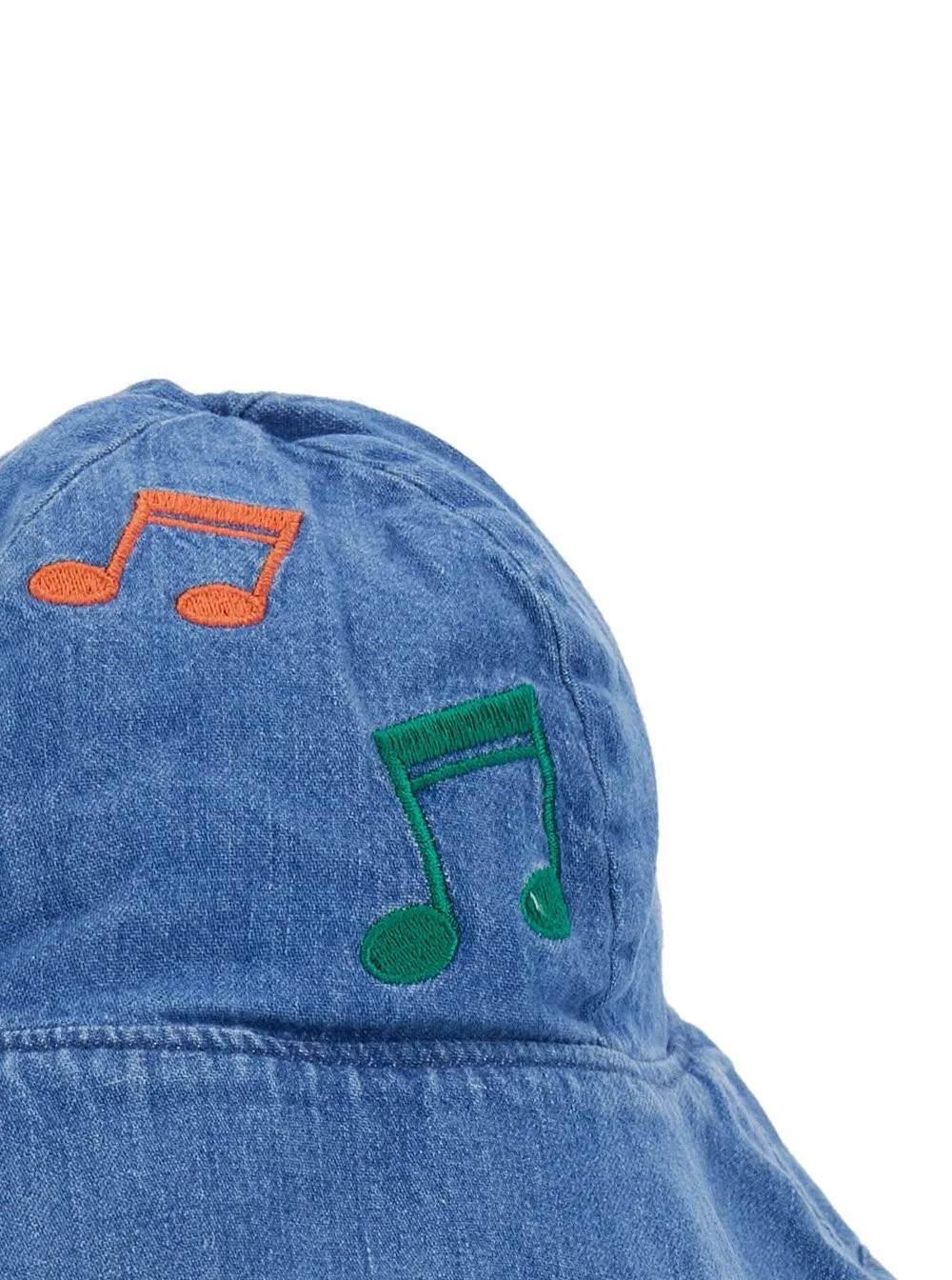 Mini Rodini Note Denim Sun Hat