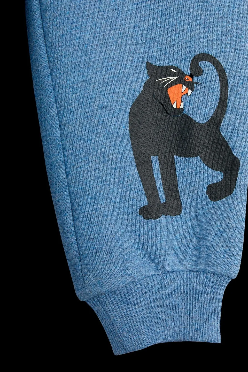 Mini Rodini Panther Melange Sweatpants