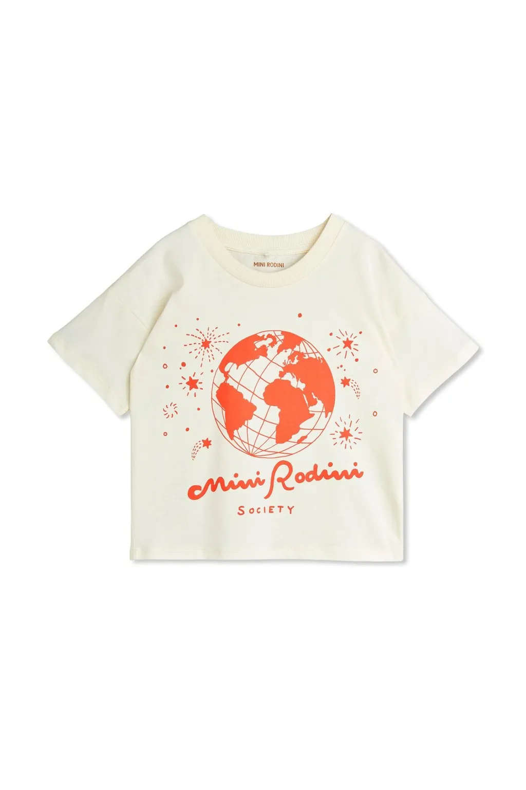 Mini Rodini Society Crewneck T-Shirt
