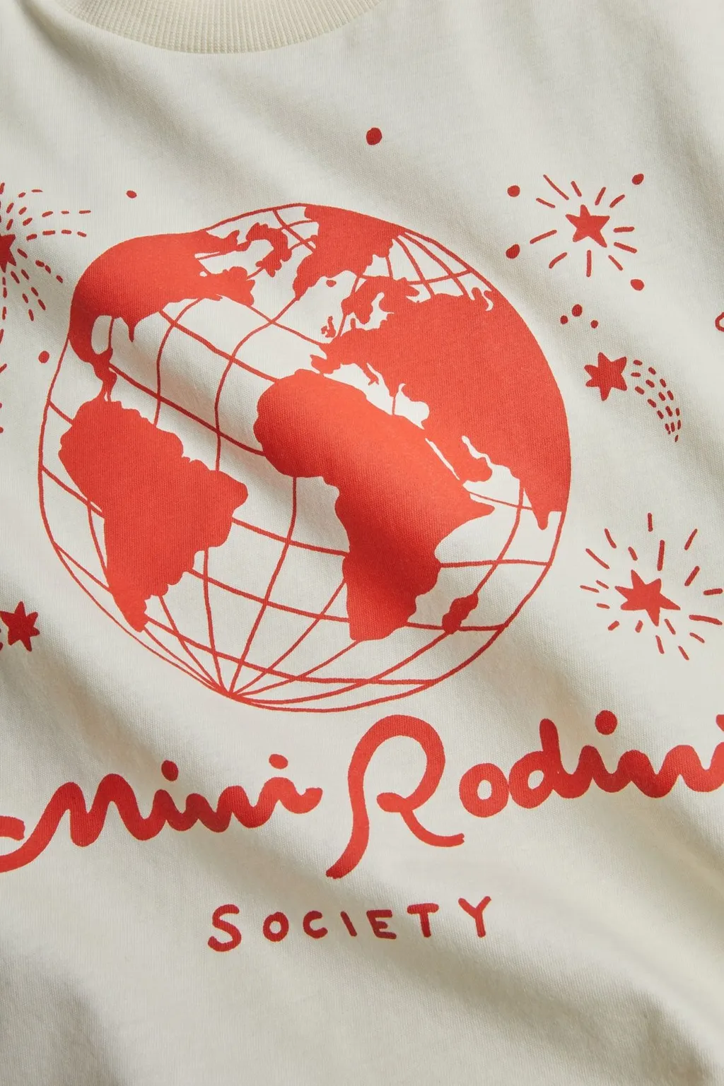 Mini Rodini Society Crewneck T-Shirt