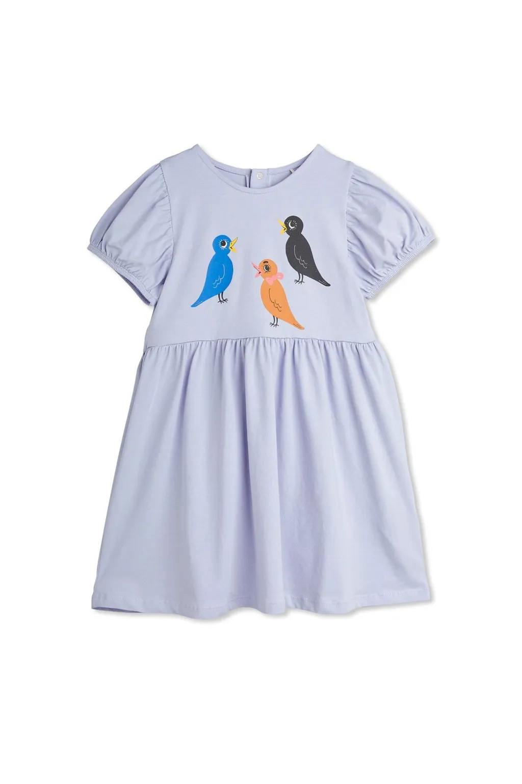 Mini Rodini Birds Short-Sleeved Dress