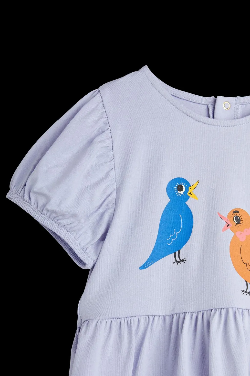 Mini Rodini Birds Short-Sleeved Dress