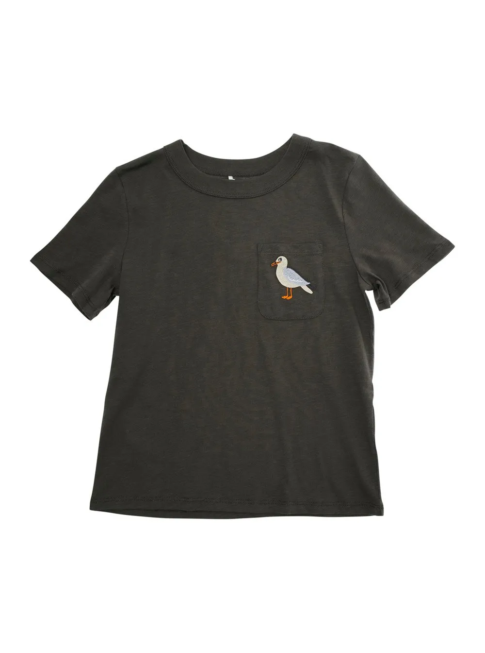 Mini Rodini Seagull Pocket T-Shirt