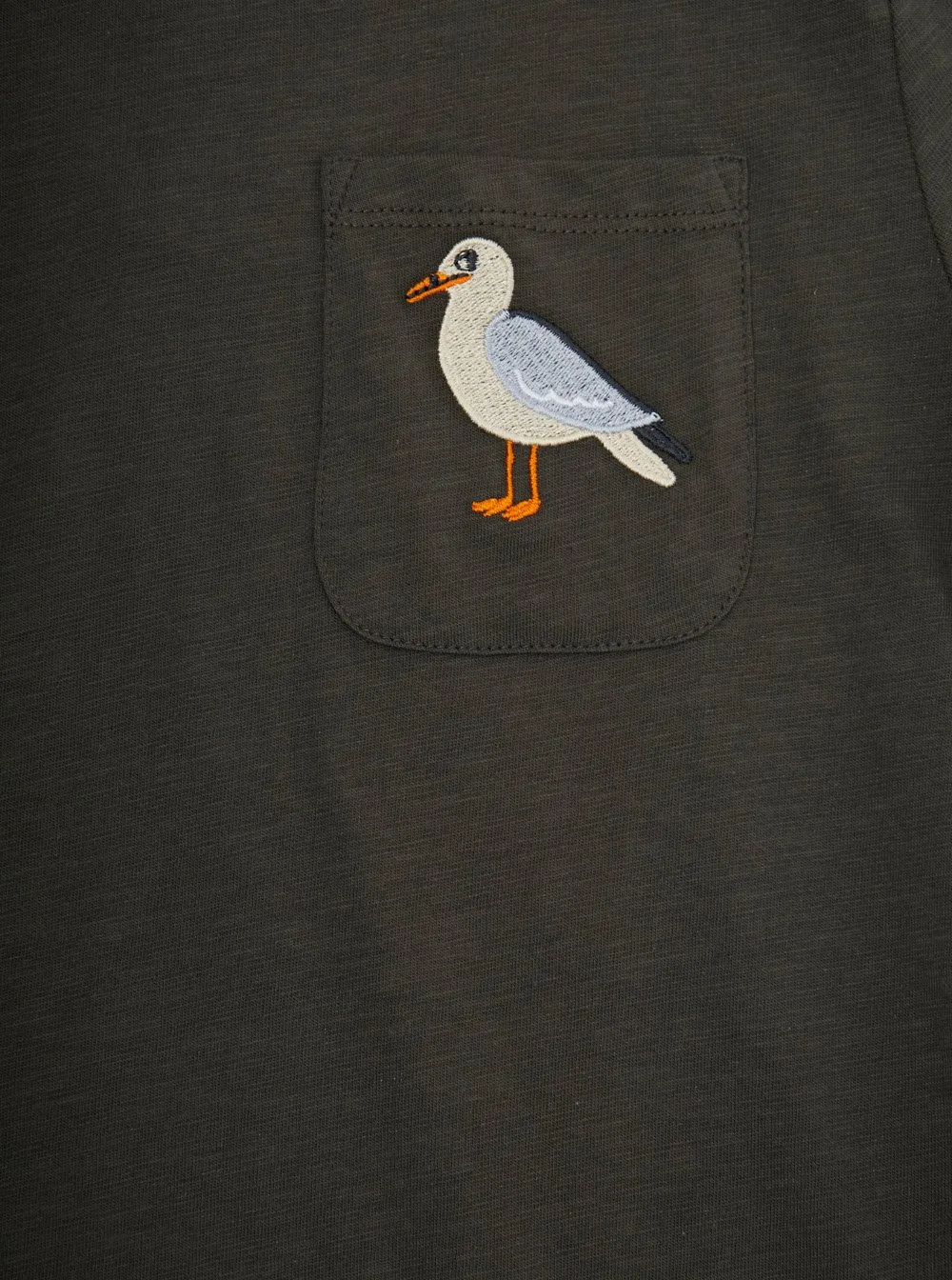Mini Rodini Seagull Pocket T-Shirt