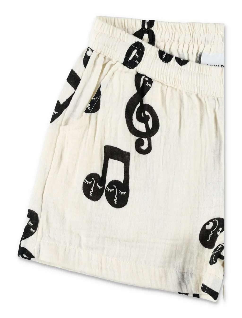 Mini Rodini Note Muslin Shorts