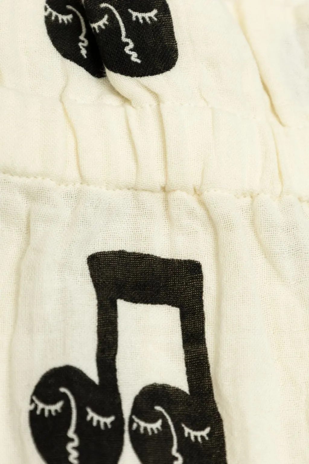 Mini Rodini Note Muslin Trousers