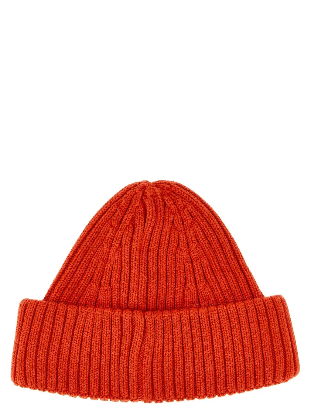 Mini Rodini Logo Embroidered Ribbed-Knit Beanie