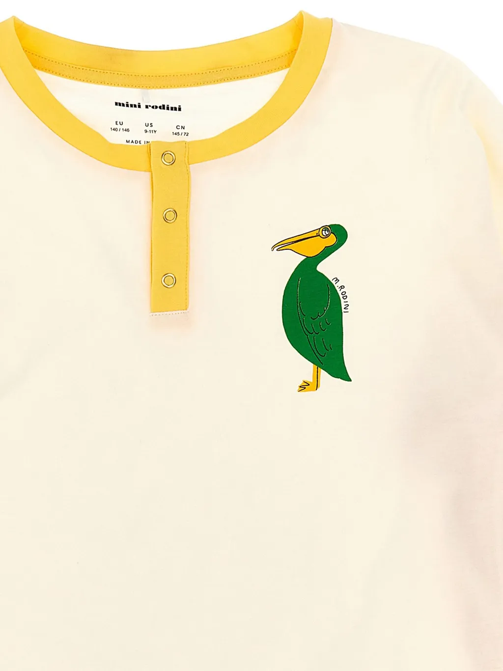 Mini Rodini Logo Printed Straight Hem Sweatshirt