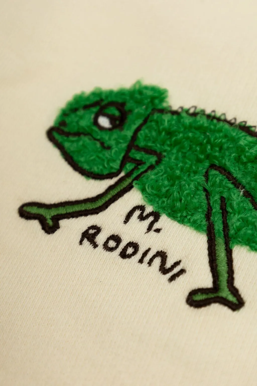 Mini Rodini Lizard Chenille Sweatshirt