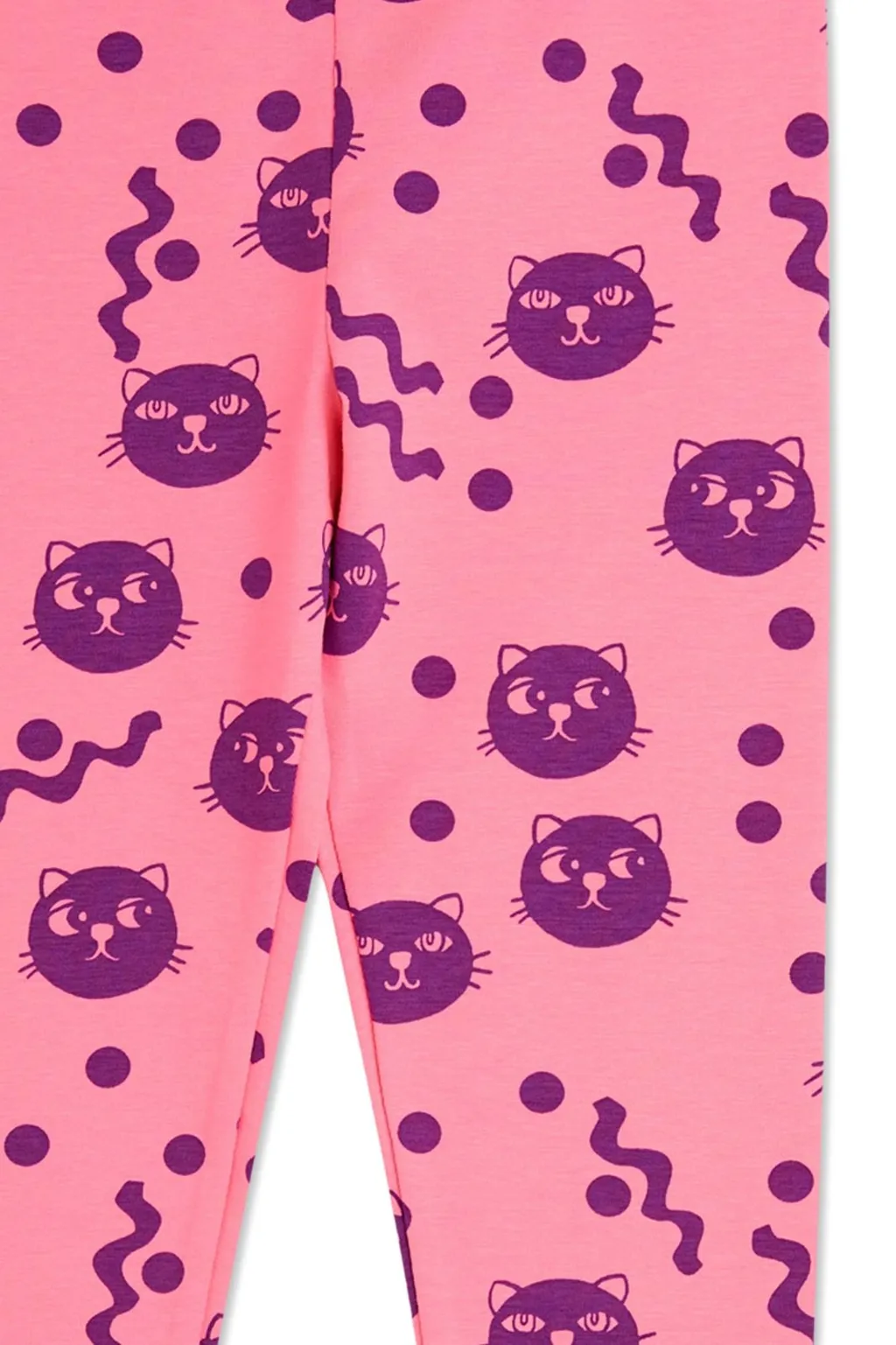 Mini Rodini Squiggly Cats Leggings