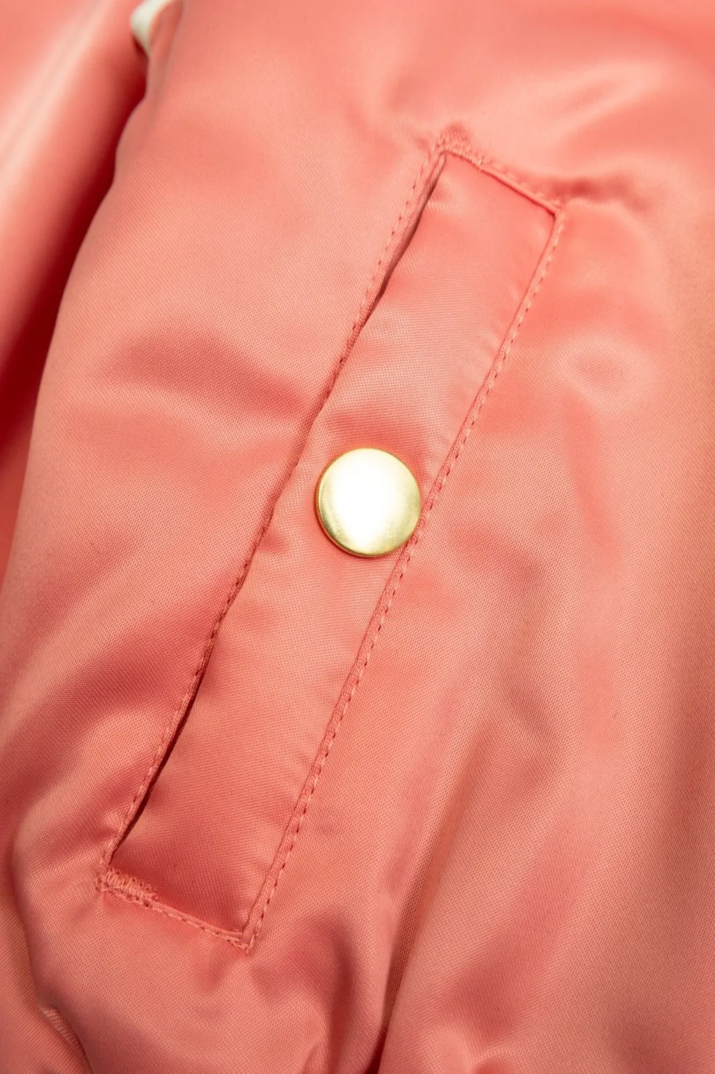 Mini Rodini Note Satin Baseball Jacket
