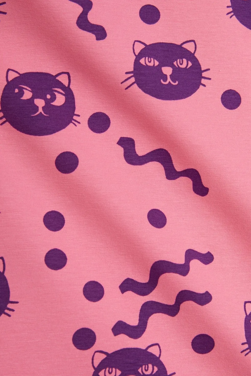 Mini Rodini Squiggly Cats T-Shirt