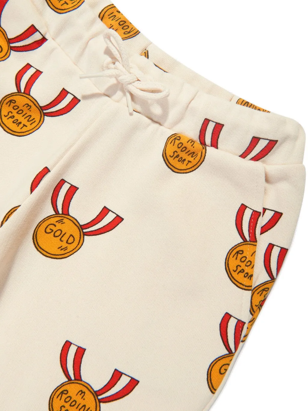 Mini Rodini Medal Printed Drawstring Pants