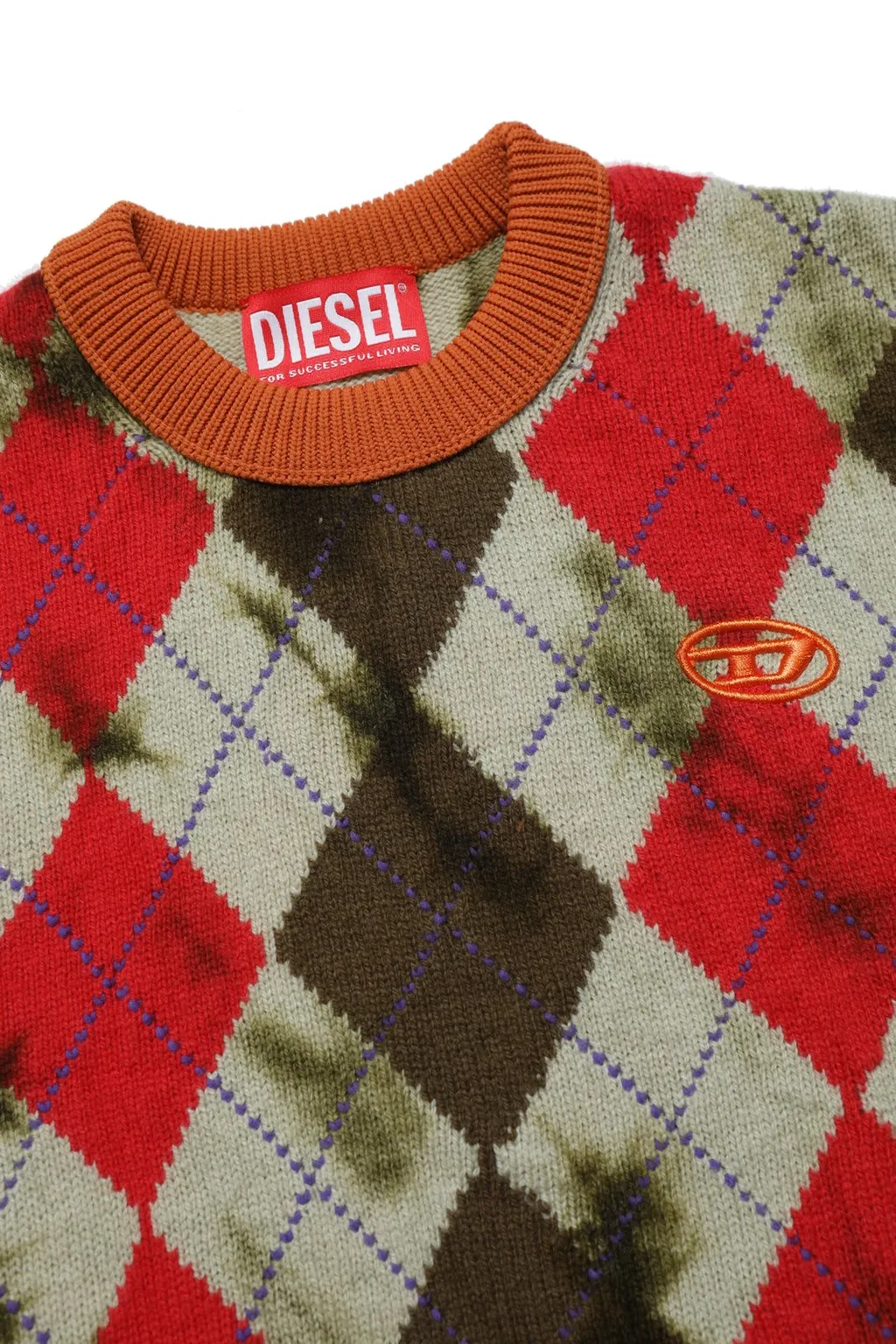Diesel Kids Kairo Logo Embroidered Jumper