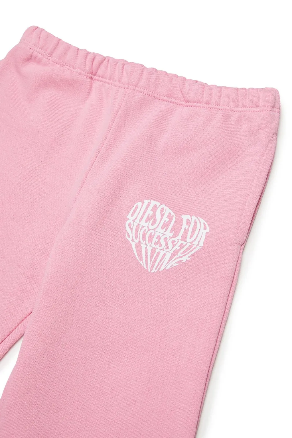 Diesel Kids Logo Printed Elastic Waist Pants