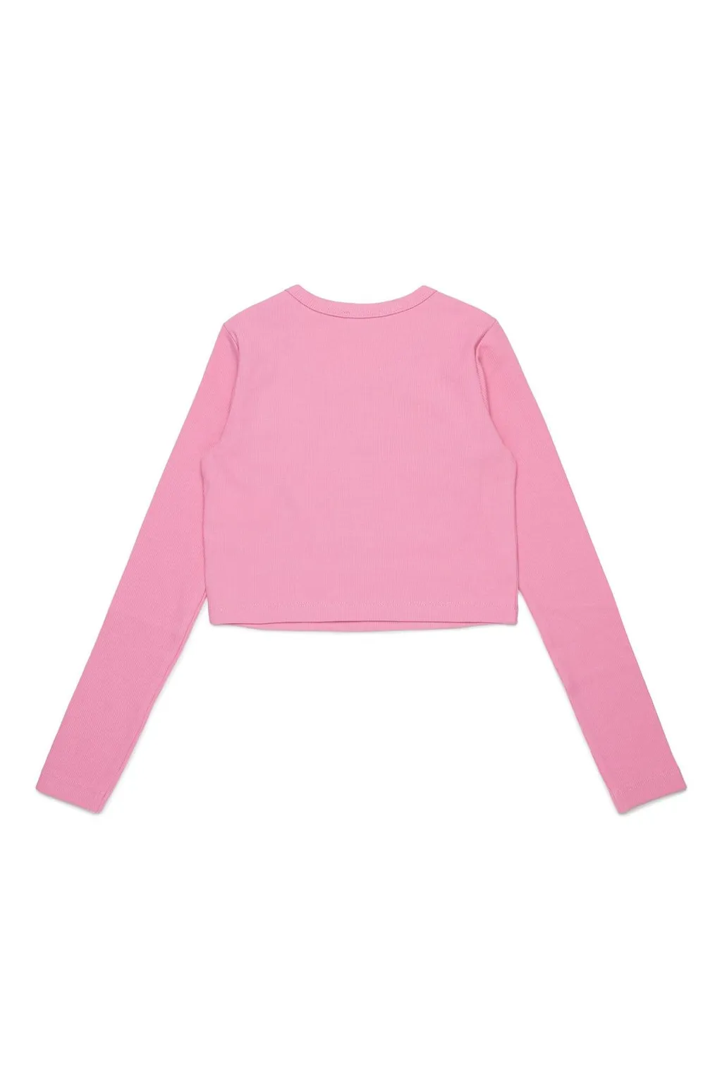 Diesel Kids Long-Sleeved Ribbed-Knitted T-Shirt