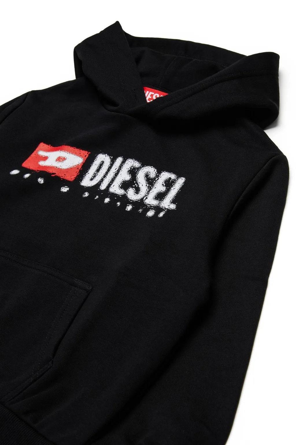 Diesel Kids D-Logo Printed Hoodie