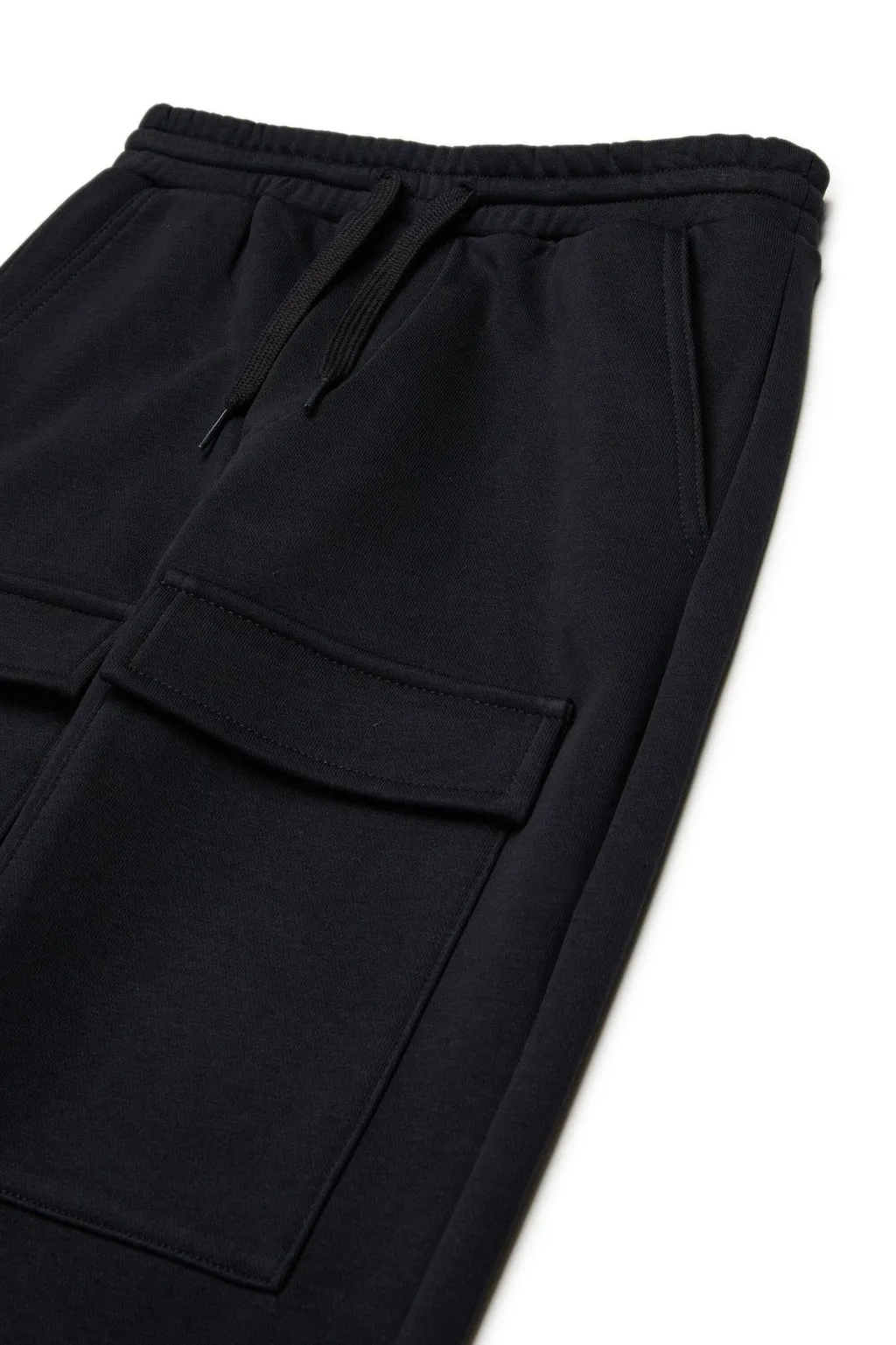 Diesel Kids Oval-D Logo Embroidered Jogger Pants